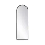 FDB Møbler I2 Mossø Spejl H160 cm – Elegant dansk design i eg og sort