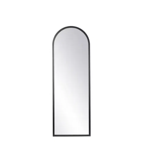 FDB Møbler I2 Mossø Spejl H160 cm – Elegant dansk design i eg og sort