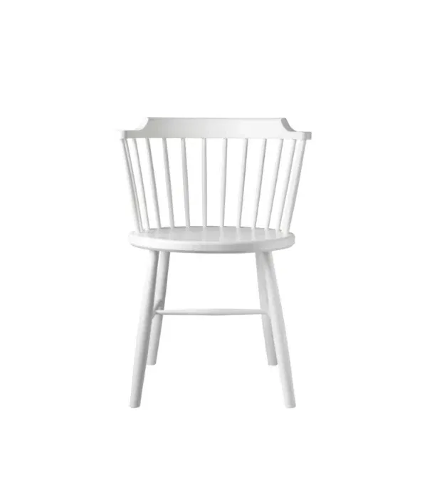 FDB Møbler J18 stol (Børge Mogensen) – tidløst dansk design i bøg og Pure White