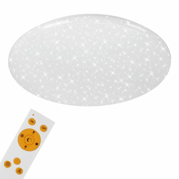 Briloner Starry Sky LED Plafond M. Remote Ø 56 Cm