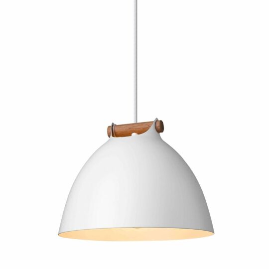 Halo Design Århus pendel hvid Ø24 cm – stilrent dansk design