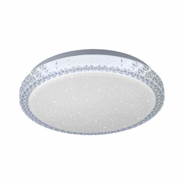 Paul Neuhaus Just Light loftlampe – LED stjernehimmel med lysfarvekontrol og hukommelsesfunktion