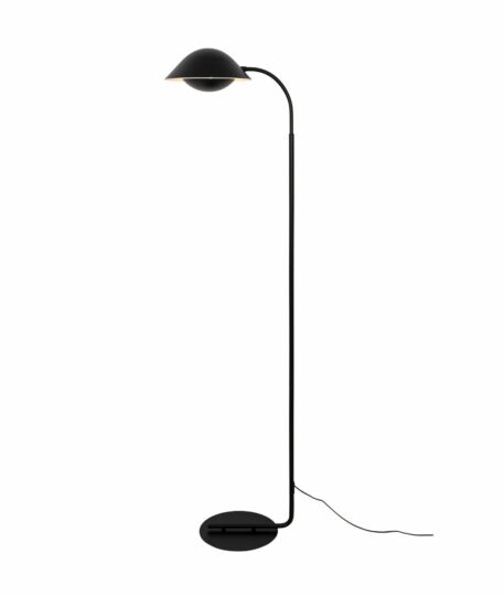 Nordlux Freya gulvlampe – Moderne skandinavisk design i sort