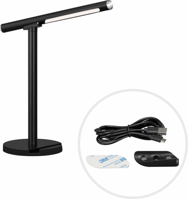Briloner Everywhere Opladelig LED Bordlampe Dæmpbar Touch CCT Sort
