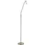 LeuchtenDirekt Gulvlampe Max LED Læselampe Stål/Glas Læselampe GU10