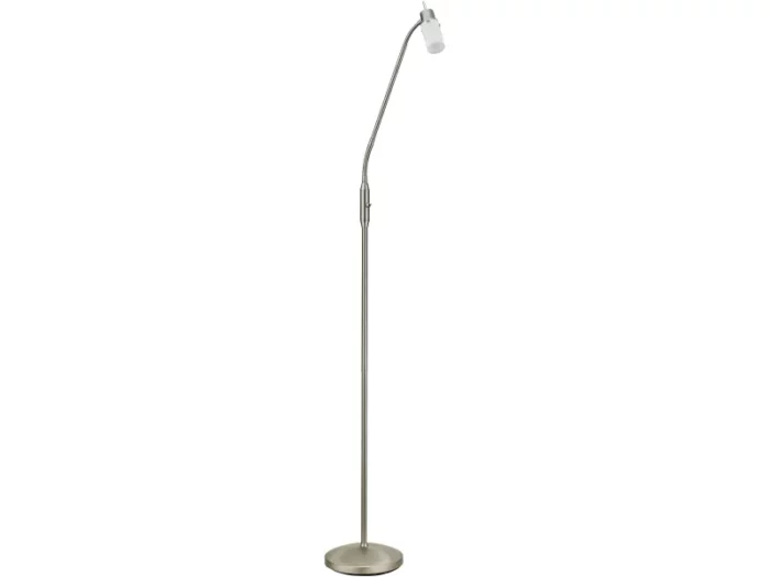 LeuchtenDirekt Gulvlampe Max LED Læselampe Stål/Glas Læselampe GU10