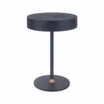 Halo Design Adjust bordlampe Sort – tidløst design og bærbar funktionalitet