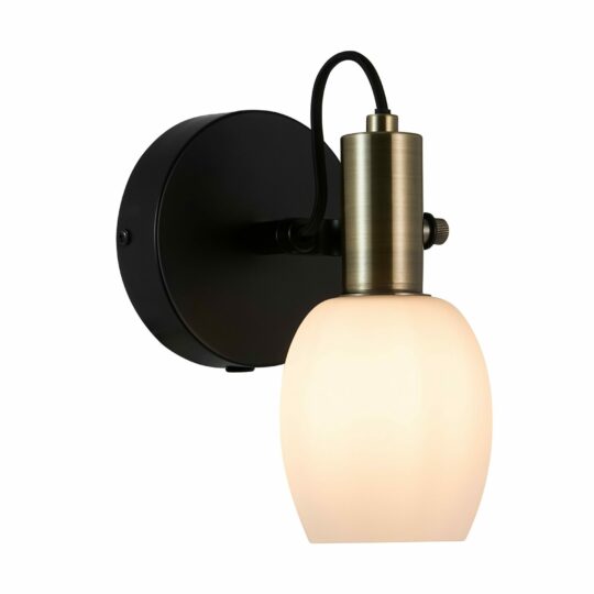 Nordlux Arild Væglampe Sort – Moderne design med industrielt touch