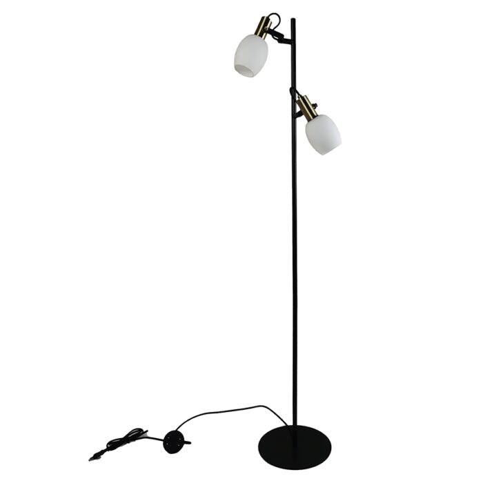 Nordlux Arild Gulvlampe Black – Elegant design med moderne funktionalitet