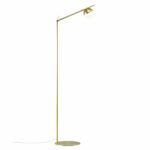 Nordlux Contina gulvlampe i messing – elegant design med justerbar funktionalitet