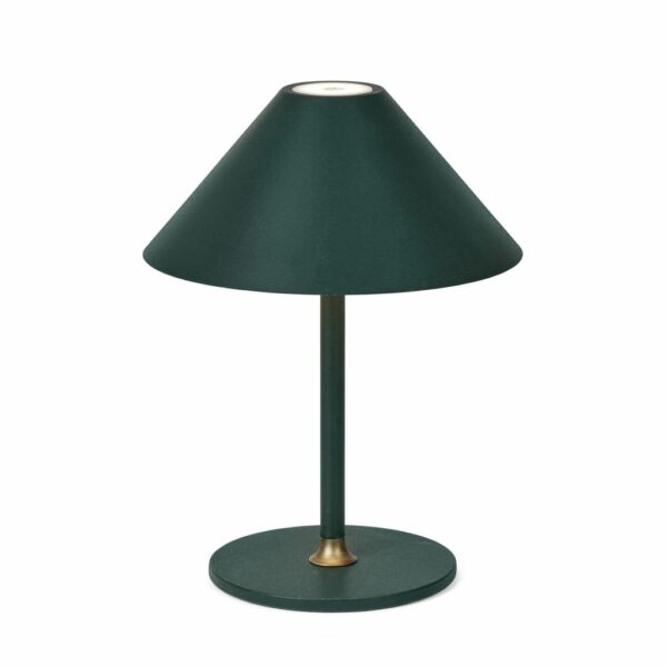 Catawiki Halo Design Hygge Portable Ø19 Mørkegrøn – elegant bærbar lampe i dyb grøn nuance