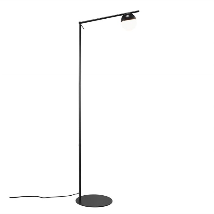 Nordlux Contina gulvlampe sort – fleksibel belysning i elegant design