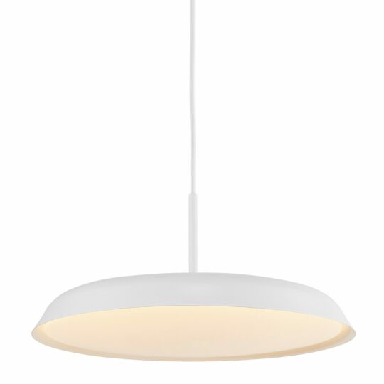 Nordlux Piso pendel hvid – minimalistisk skandinavisk design med Moodmaker