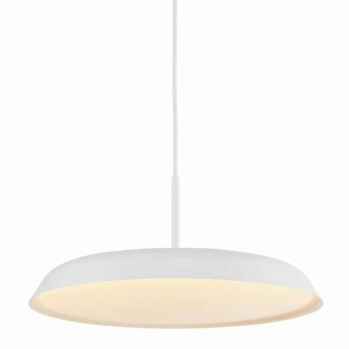 Nordlux Piso pendel hvid – minimalistisk skandinavisk design med Moodmaker