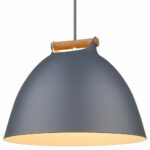 Halo Design Århus pendel grå Ø40 cm – Nordisk elegance i enkelt design