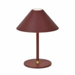Halo Design Hygge Portable Ø19 Maroon Red – stemningsfuldt lys i varm rød nuance