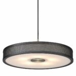 Halo Design Frame Pendel Ø43 Sort/Antik Messing – Eksklusiv Skandinavisk Belysning