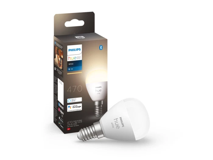 Philips Hue White P45 E14 Kronepære