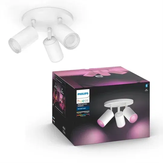 Philips hue fugato 3 spot color spot i hvid