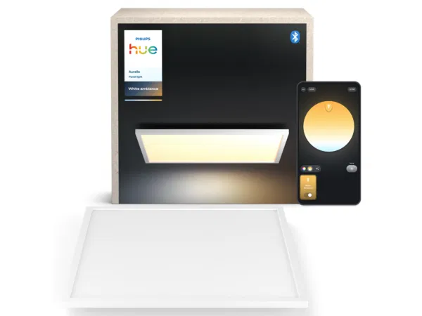 Philips Hue Aurelle panel square XL white 60 cm