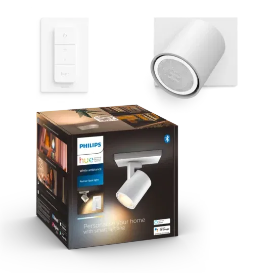 Philips Hue Runner Spot - Hvid med Dimmer Switch
