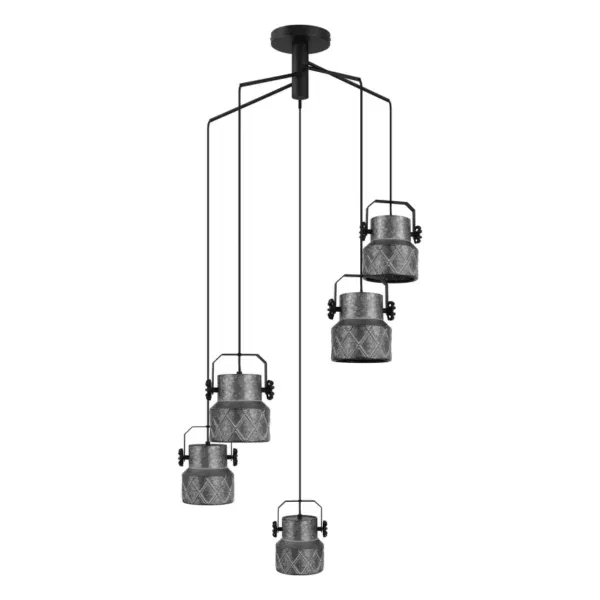 Eglo Hilcott Pendel Zink 67,5 Cm