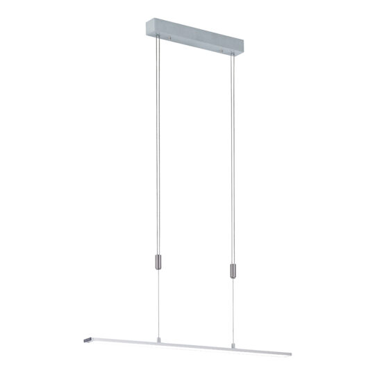 Fischer & Honsel pendellampe Metz TW – Moderne LED-lampe i mat aluminium med justerbar højde og dæmpbar funktion