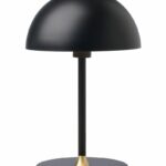Halo Design Boogie bordlampe i sort – kompakt designerlampe med G9 fatning og tidløst udtryk