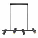 Nordlux Alanis 4-Pendel Sort