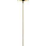 Frandsen Butterfly gulvlampe Ø25 cm H135 cm i metal i Messing