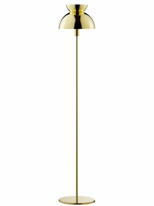 Frandsen Butterfly gulvlampe Ø25 cm H135 cm i metal i Messing