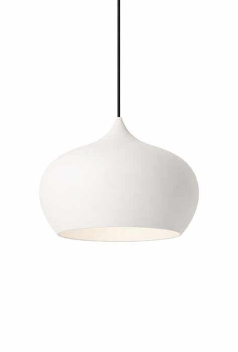 Frandsen APPLE pendel Ø30 cm mat beige i organisk design