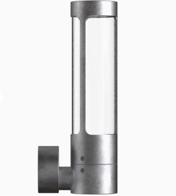 Nordlux Helix udendørs væglampe galvaniseret metal IP44 – moderne og ekstra holdbar havelampe